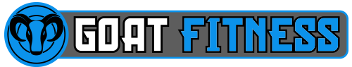 Goat Fitness Logo with blue